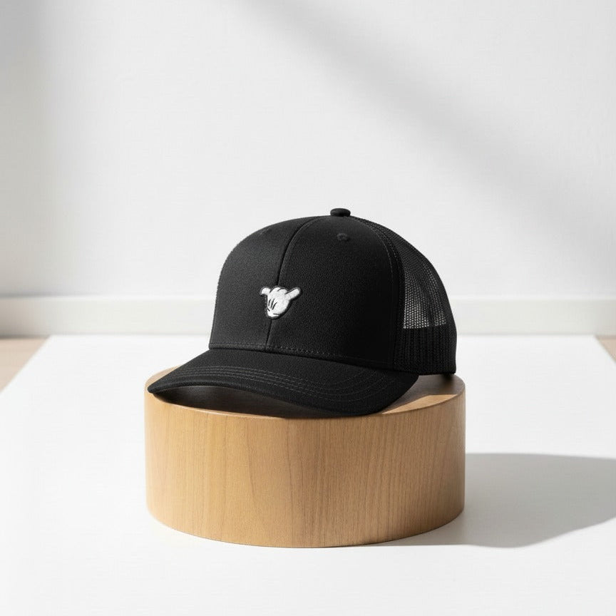 Gorra SHAKA Trucker Black