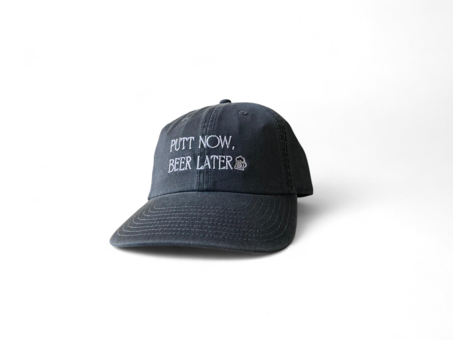 Gorra PUTT NOW, BEER LATER